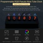 Waveshare Programmable RGB Pseudo Nixie Tube Clock for Raspberry Pi Pico/Zero - 4
