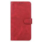 For Xiaomi Redmi 11A Leather Phone Case(Red) - 2