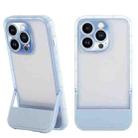 For iPhone 14 Invisible Holder Phone Case(Sierra Blue) - 1