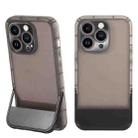 For iPhone 12 Invisible Holder Phone Case(Black) - 1