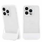 For iPhone 11 Invisible Holder Phone Case(White) - 1