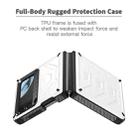 For Samsung Galaxy Z Flip4 5G SM-F721 Armored All-inclusive Shockproof Folding Phone Case(White) - 3