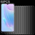 For Blackview A52 50 PCS 0.26mm 9H 2.5D Tempered Glass Film - 1