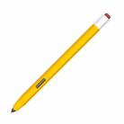 For Samsung Galaxy Tab S6 Lite P610/P615 LOVE MEI Soft Silicone Stylus Pen Protective Case(Yellow) - 1