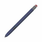 For Samsung Galaxy Tab S7 / S7+ / S8 / S8+ LOVE MEI Soft Silicone Stylus Pen Protective Case(Dark Blue) - 1