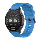 For Xiaomi Watch Color 22mm Quick Release Clasp Silicone Wrist Strap Watchband(Sky Blue) - 1