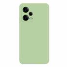 For Xiaomi Redmi Note 12 Pro 5G China Imitation Liquid Silicone Straight Edge Phone Case(Matcha Green) - 1