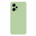 For Xiaomi Redmi Note 12 Pro+ China Imitation Liquid Silicone Straight Edge Phone Case(Matcha Green) - 1