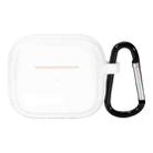 For AirPods Pro 2 Striped Shockproof Earphone Case(White) - 1