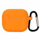 For AirPods Pro 2 Striped Shockproof Earphone Case(Orange) - 1