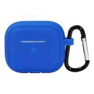 For AirPods Pro 2 Striped Shockproof Earphone Case(Blue) - 1