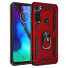 For Motorola Moto G Stylus Shockproof TPU + PC Protective Case with 360 Degree Rotating Holder(Red) - 1