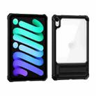 PC + TPU Tablet Case with Holder For iPad mini 6(Black) - 1