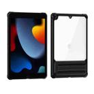 PC + TPU Tablet Case with Holder For iPad 10.2 2121 / 2020 / 2019(Black) - 1
