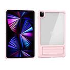 PC + TPU Tablet Case with Holder For iPad Pro 11 inch 2022/2021/2020/2018 / Air5 2022/Air4 2020(Pink) - 1