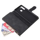 For Galaxy A21 Multifunctional Horizontal Flip Leather Case, with Card Slot & Holder & Zipper Wallet & Photo Frame(Black) - 4