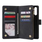 For Galaxy A21 Multifunctional Horizontal Flip Leather Case, with Card Slot & Holder & Zipper Wallet & Photo Frame(Black) - 7