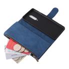 For OnePlus 8 Multifunctional Horizontal Flip Leather Case, with Card Slot & Holder & Zipper Wallet & Photo Frame(Blue) - 4
