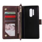 For OnePlus 8 Pro Multifunctional Horizontal Flip Leather Case, with Card Slot & Holder & Zipper Wallet & Photo Frame(Coffee) - 6