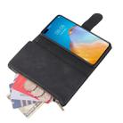 For Huawei P40 Multifunctional Horizontal Flip Leather Case, with Card Slot & Holder & Zipper Wallet & Photo Frame(Black) - 4