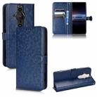 For Sony Xperia Pro-I Honeycomb Dot Texture Leather Phone Case(Blue) - 1