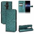 For Sony Xperia Pro-I Honeycomb Dot Texture Leather Phone Case(Green) - 1