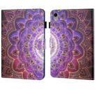 For iPad 10th Gen 10.9 2022 Coloured Drawing Stitching Smart Leather Tablet Case(Mandala) - 1