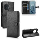 For OnePlus 10 Pro 5G Honeycomb Dot Texture Leather Phone Case(Black) - 1