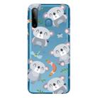 For Galaxy A11 / M11 Shockproof Painted Transparent TPU Protective Case(Koala) - 1
