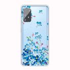 For Galaxy A91 / S10 Lite 2020 Shockproof Painted Transparent TPU Protective Case(Star Flower) - 1