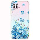 For Huawei P40 Lite Shockproof Painted Transparent TPU Protective Case(Star Flower) - 1