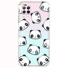 For Huawei P40 Lite Shockproof Painted Transparent TPU Protective Case(Emoji Bear) - 1