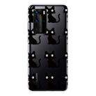 For Huawei P40 Pro Shockproof Painted Transparent TPU Protective Case(Black Cats) - 1
