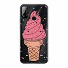 For Huawei Honor Play 4T Shockproof Painted Transparent TPU Protective Case(Ice Cream) - 1