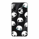For Huawei Honor Play 4T Shockproof Painted Transparent TPU Protective Case(Emoji Bear) - 1