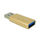 GE06 USB Data Blocker Fast Charging Connector(Gold) - 1