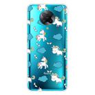 For Xiaomi Redmi K30 Pro Shockproof Painted Transparent TPU Protective Case(Clound Horse) - 1