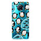 For Xiaomi Redmi K30 Pro Shockproof Painted Transparent TPU Protective Case(Penguin) - 1