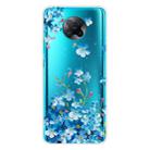 For Xiaomi Redmi K30 Pro Shockproof Painted Transparent TPU Protective Case(Star Flower) - 1