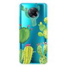 For Xiaomi Redmi K30 Pro Shockproof Painted Transparent TPU Protective Case(Cactus) - 1