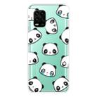 For Xiaomi Mi 10 Lite 5G Shockproof Painted Transparent TPU Protective Case(Emoji Bear) - 1