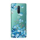 For OnePlus 8 Shockproof Painted Transparent TPU Protective Case(Star Flower) - 1
