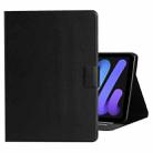 For iPad 10th Gen 10.9 2022 Pure Color Smart Leather Tablet Case(Black) - 1