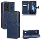 For Xiaomi Black Shark 5 Honeycomb Dot Texture Leather Phone Case(Blue) - 1