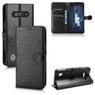 For Xiaomi Black Shark 5 RS Honeycomb Dot Texture Leather Phone Case(Black) - 1