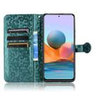 For Xiaomi Redmi Note 10 Pro 4G Honeycomb Dot Texture Leather Phone Case(Green) - 3