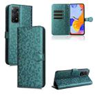 For Xiaomi Redmi Note 11 Pro Honeycomb Dot Texture Leather Phone Case(Green) - 1