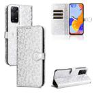 For Xiaomi Redmi Note 11 Pro Honeycomb Dot Texture Leather Phone Case(Silver) - 1