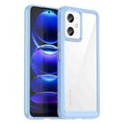 For Xiaomi Redmi Note 12 China Colorful Series Acrylic + TPU Phone Case(Blue) - 1