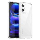 For Xiaomi Redmi Note 12 China Colorful Series Acrylic + TPU Phone Case(Transparent) - 1
